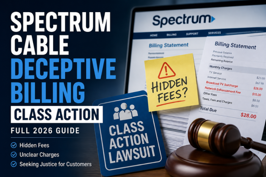 spectrum cable deceptive billing class action